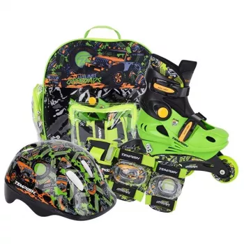 Tempish Racer Baby Inlineskates met beschermset, 30-33