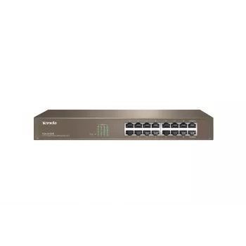 Tenda 16-poorts Gigabit Ethernet-switch unmanaged blauw