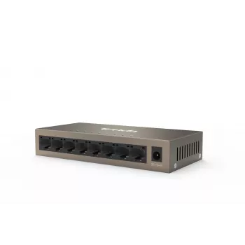 Tenda TEG1008M 8-poorts Gigabit Ethernet switch | 16Gbps metaal desktop
