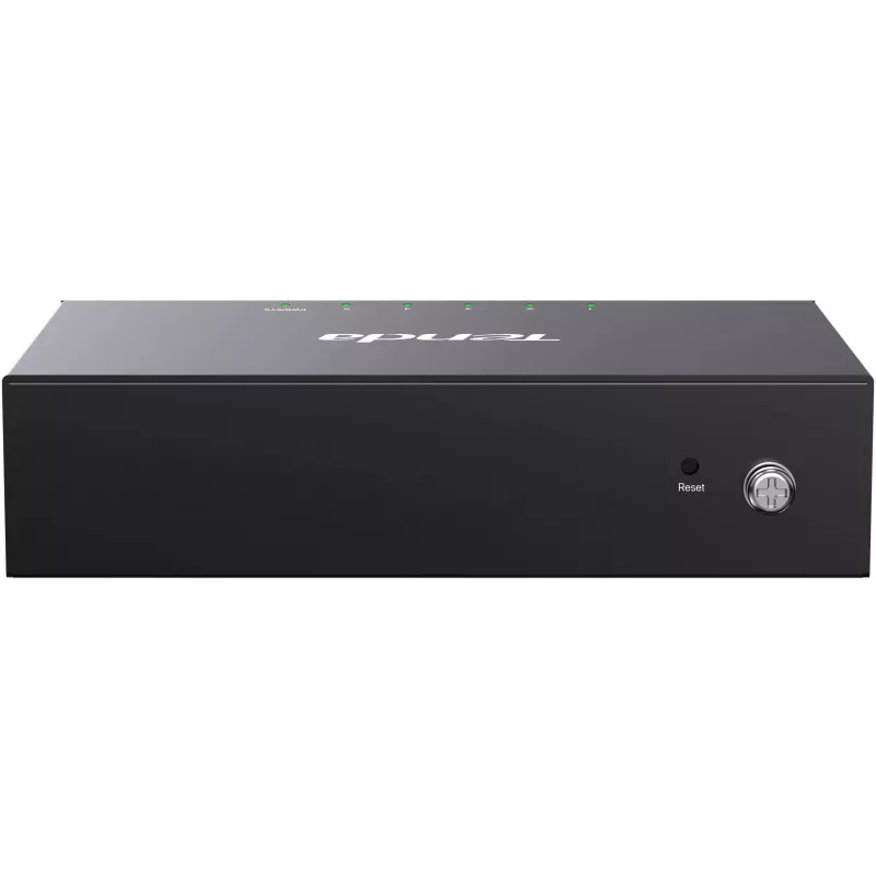 Tenda TEG2205D Web Smart L2 Cloud Managed switch, 5x 10/100/1000 Mbps, metaal, ventilatorloos