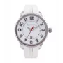 TENDENCE dameshorloge 2093013 40mm wit siliconen