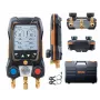 testo 550s digitale manifold-meetapparaat-set met Bluetooth en 2 draadloze klemtemperatuursensoren (0564 5501)