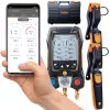 Testo 550s Smart Set digitale verdeelset met Bluetooth en klemvoelers 0564 5502