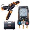 Testo 550s Smart Set digitale verdeelset met Bluetooth en klemvoelers 0564 5502