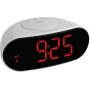 TFA 60.2505 radiografische klok met temperatuurweergave - wit