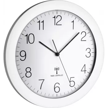 TFA 60.3512.02 Wandklok, wit