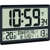 TFA 60.4521.01 XL radiografische klok met binnen-/buitentemperatuur