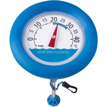 TFA Dostmann Poolwatch analoge poolthermometer, 40.2007, drijvende thermometer voor zwembaden en vijvers