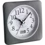 TFA Dostmann radiowekker met temperatuur, zwart/zilver 60.1502.10