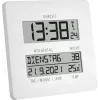 TFA Dostmann Time Line digitale tafelklok wit vierkant (60.4509.02)