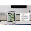 TFA EXACTO digitale thermo-hygrometer zilver (30.5047.54)