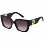 THE MARC JACOBS dames kattenoog zonnebril MARC687S807 zwart/grijs verloop 54mm