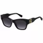 THE MARC JACOBS dames zonnebril MARC762S807 zwart acetaat grijs verloop 54mm