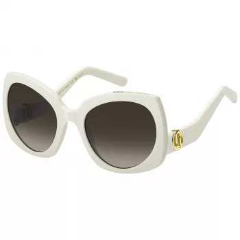 THE MARC JACOBS dames zonnebril MARC808SSZJ zwart acetaat grijs verloop glas 57/23/130 mm