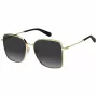 THE MARC JACOBS dames zonnebril MARC829SRHL - acetaat montuur, UV400-bescherming, 58 mm glazen