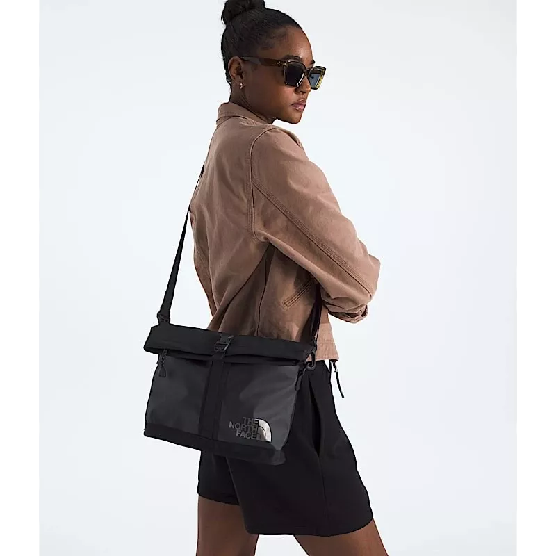 The North Face Base Camp schoudertas 3,5L - TNF Black/Asfaltgrijs
