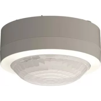Theben PIRA T8 AP 360° passieve infrarood plafondbewegingsmelder, opbouwmontage, 8 m bereik, IP54, wit 1030203