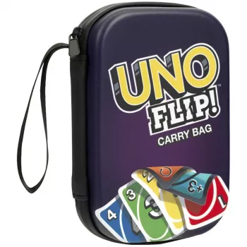 Theo Klein UNO FLIP - Draagtas Paars/Zwart