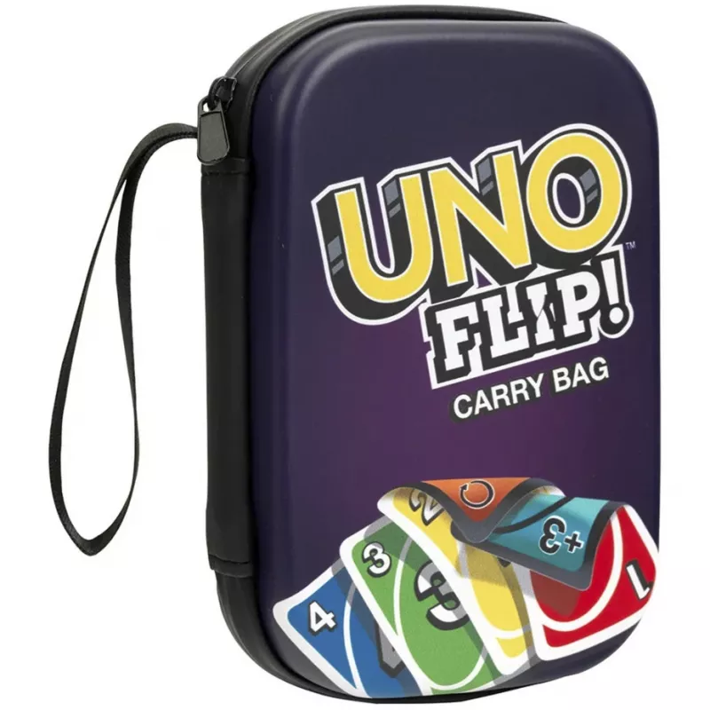 Theo Klein UNO FLIP - Draagtas Paars/Zwart