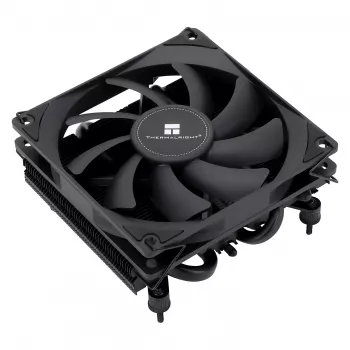 Thermalright AXP90-X36 Black Low Profile CPU-koeler, 92mm PWM-ventilator, ITX, Intel & AMD