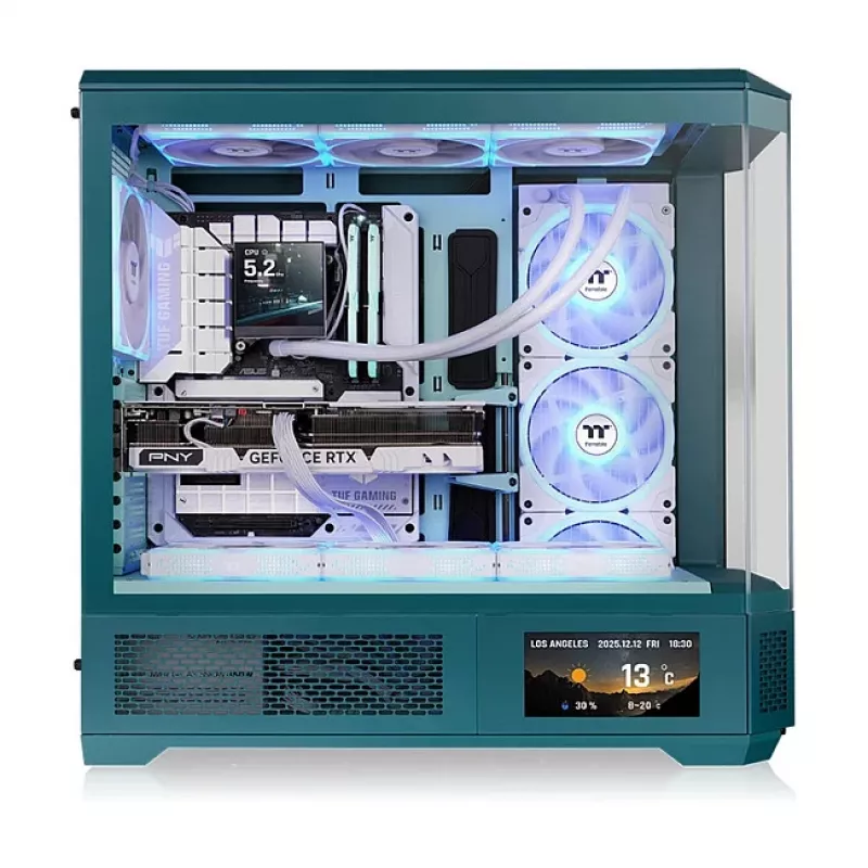 Thermaltake AC-080-OOTNAN-A1 6,0 inch LCD-paneelkit voor View 600 TG, Transformative Teal