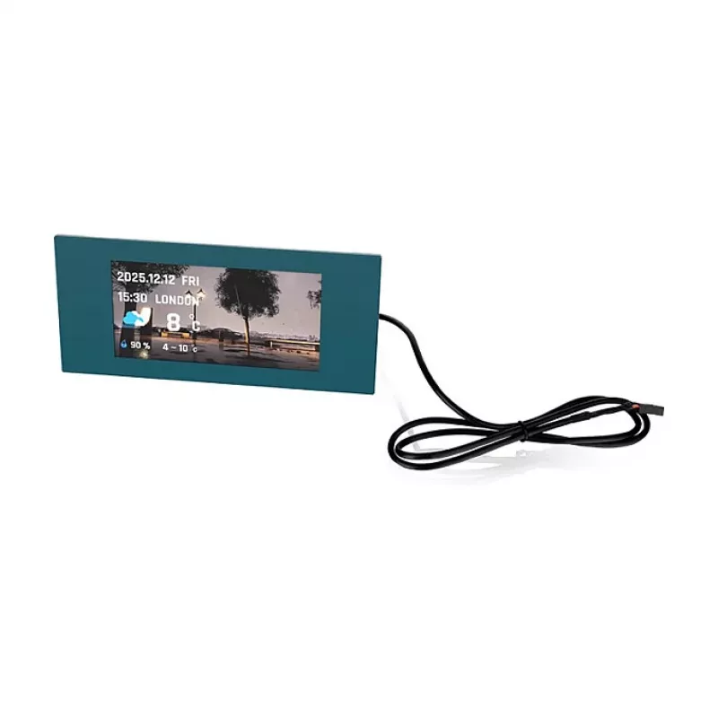 Thermaltake AC-080-OOTNAN-A1 6,0 inch LCD-paneelkit voor View 600 TG, Transformative Teal