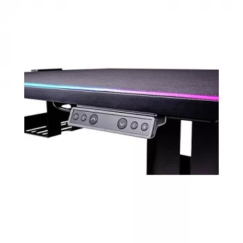 Thermaltake CycleDesk 100 GGD elektrisch in hoogte verstelbaar bureau met RGB, zwart