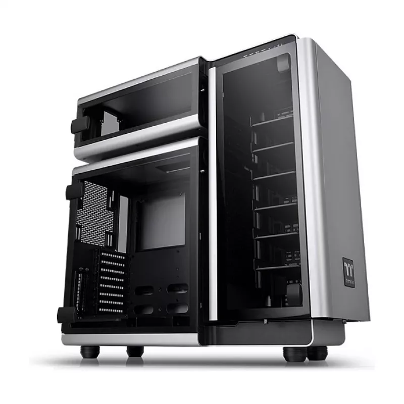 Thermaltake Level 20 Tempered Glass Edition full tower behuizing, grijs/zwart, ARGB-ventilator
