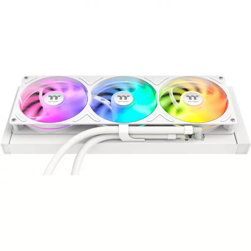Thermaltake ST360 Ultra Snow 360 mm All-in-One-waterkoeling, 7 inch IPS LCD, wit