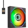 Thermaltake SWAFAN 120 EX INFINITY zwart 3-pack 120mm PWM ARGB ventilator