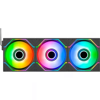 Thermaltake SWAFAN 120 EX INFINITY zwart 3-pack 120mm PWM ARGB ventilator
