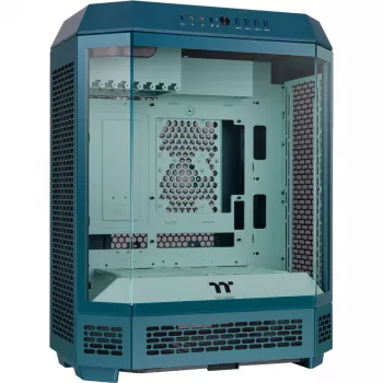 Thermaltake The Tower 600 Transformative Teal full tower behuizing, 3x gehard glas, E-ATX, USB-C