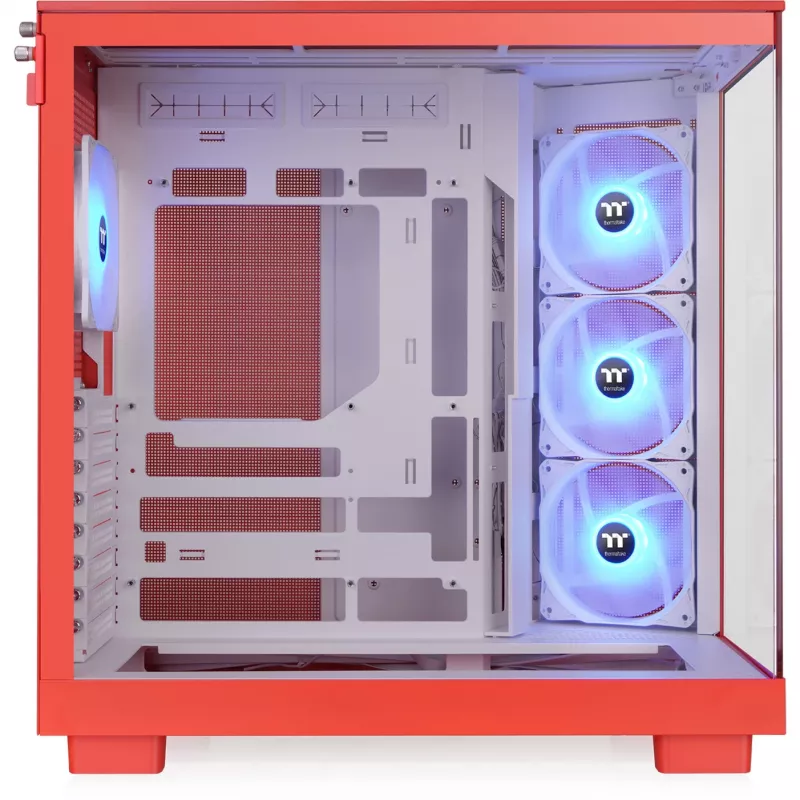 Thermaltake View 380 XL TG ARGB Flaming Orange mid tower behuizing