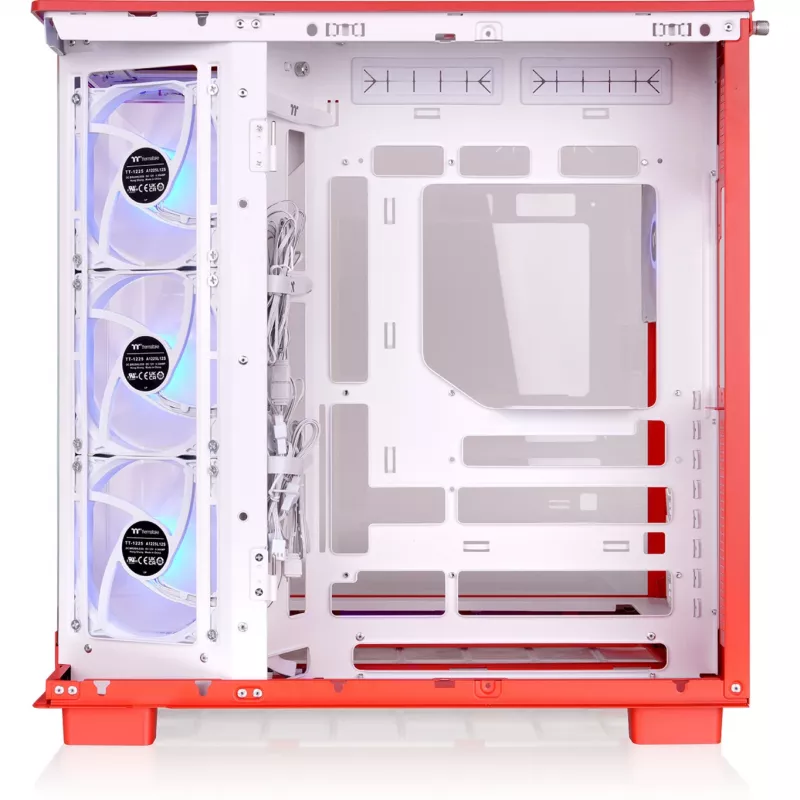 Thermaltake View 380 XL TG ARGB Flaming Orange mid tower behuizing