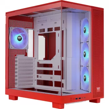 Thermaltake View 380 XL TG ARGB Flaming Orange mid tower behuizing