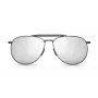 Thom Browne unisex TB015LTDBLKGR aviator zonnebril 62/15/144 mm