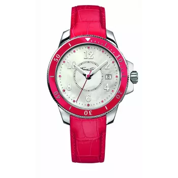 THOMAS SABO Rebel at Heart Unisex Quarz Chronograaf Horloge 44 mm Zwart RVS en leer