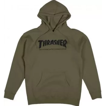 Thrasher Hoodie Skate Mag legergroen S