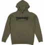 Thrasher Hoodie Skate Mag legergroen S