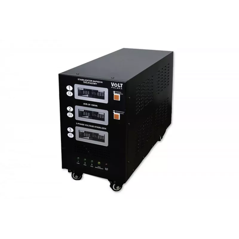 Driefasige spanningsstabilisator Volt Polska AVR PRO 15000 3% SERVO 3-F