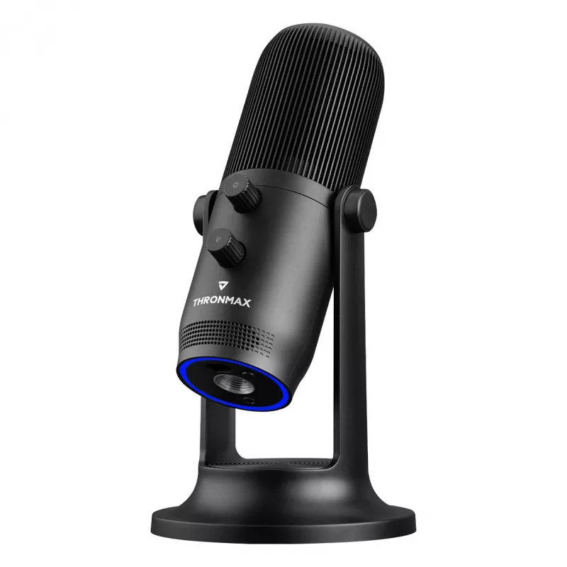 THRONMAX Mdrill One Jet Black 48 kHz USB condensatormicrofoon