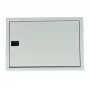 TIBOX AS116 opbouw-verdeelkast 440x300x115mm, 16 modules, transparante deur, binnen