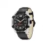 TIMBERLAND heren Chocorua quartz analoog horloge 44 mm roestvrijstalen behuizing bruin leren band 13326JPGYB02B