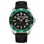 Timberland heren Henniker quartz analoog horloge TDWGB2230603 44 mm zwart roestvrij staal leer