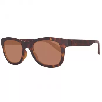 Timberland heren zonnebril TB9080-5052H havana groen rechthoekig