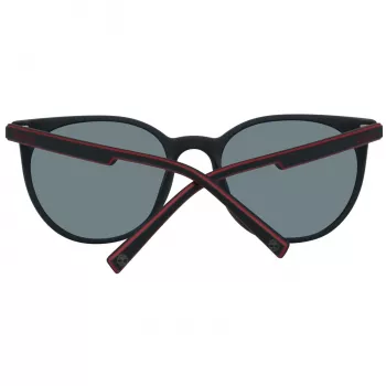 TIMBERLAND heren zonnebril TB9176-5302D - mat zwart montuur, grijze gepolariseerde glazen, 53 mm