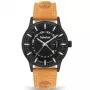 Timberland herenhorloge TDWGB2201504 Henniker II 42mm blauwe wijzerplaat bruine leren band quartz