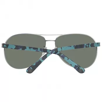 Timberland TB9086-6209D heren gepolariseerde zonnebril - mat zwart montuur, groene glazen