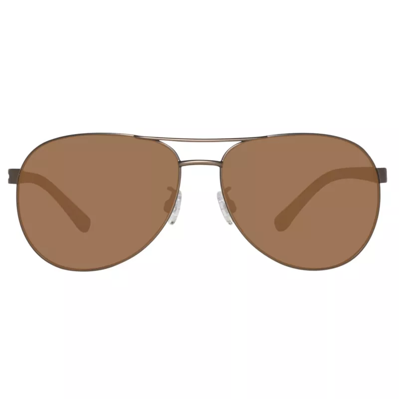Timberland TB9086-6249H Heren gepolariseerde zonnebril mat zwart groen 62mm