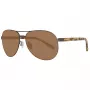 Timberland TB9086-6249H Heren gepolariseerde zonnebril mat zwart groen 62mm